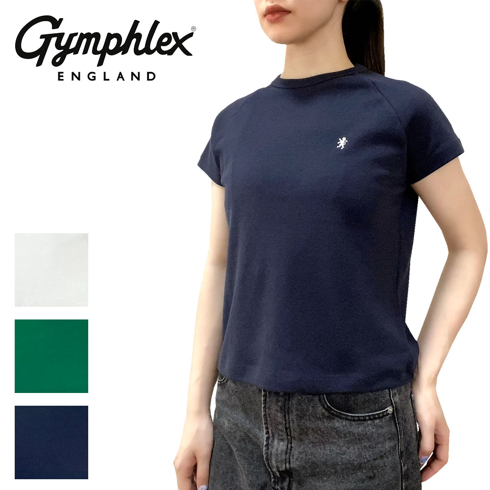 Gymphlex ラグランスリーブ長袖シャツ GYMPHLEX ジムフレックス ラグランスリーブレスプルオーバー