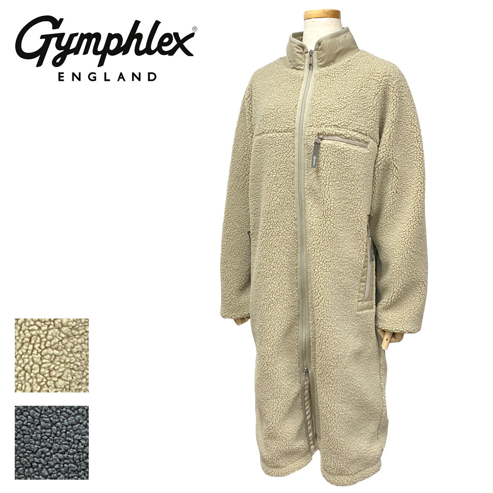Gymphlex ボアロングコート Lady's 【GY-A0444 BOL】