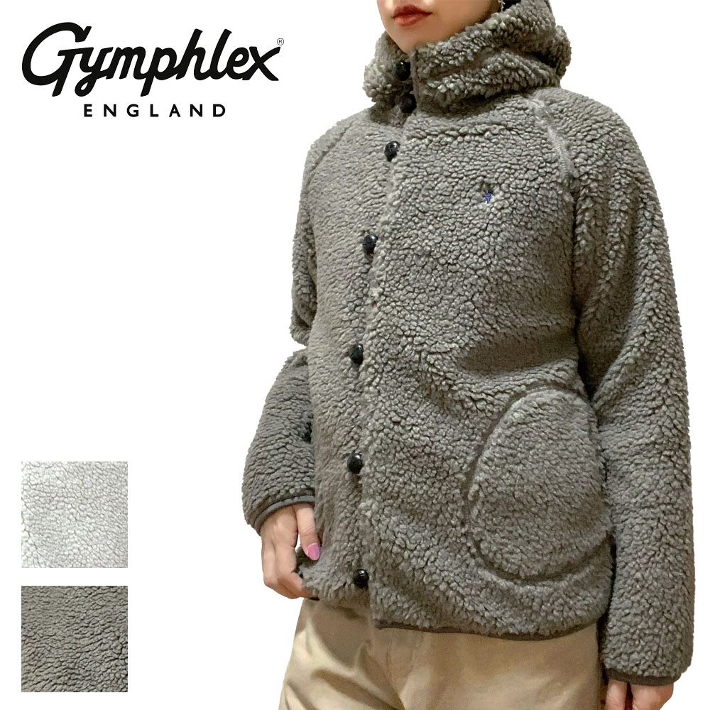 Gymphlex ジムフレックス ボアフードジャケット レディース J-1185 BOA