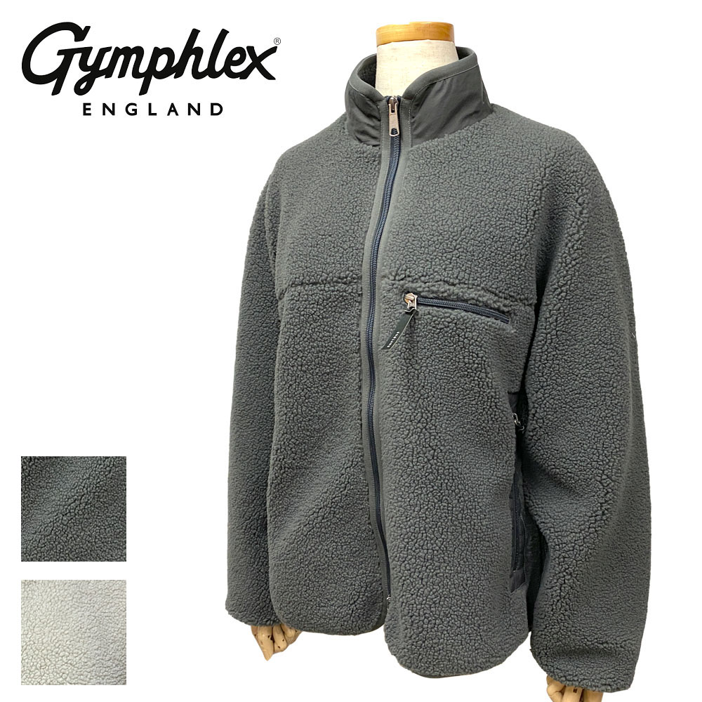 Gymphlex ジムフレックス ライトボア ブルゾン レディース GY-A0249 BOL