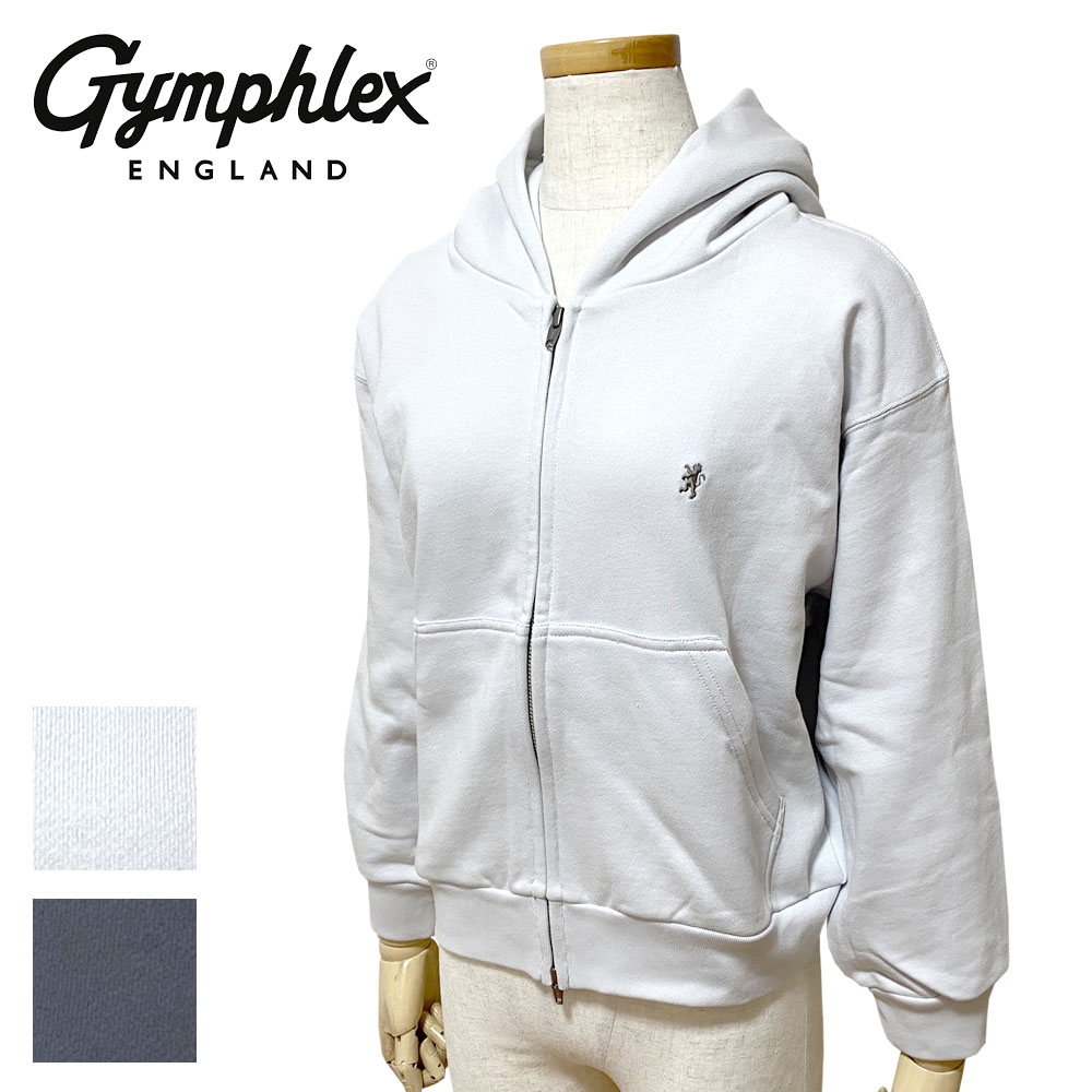 Gymphlex ジムフレックス コットンフリース ジップパーカー レディース GY-C0438 CFC