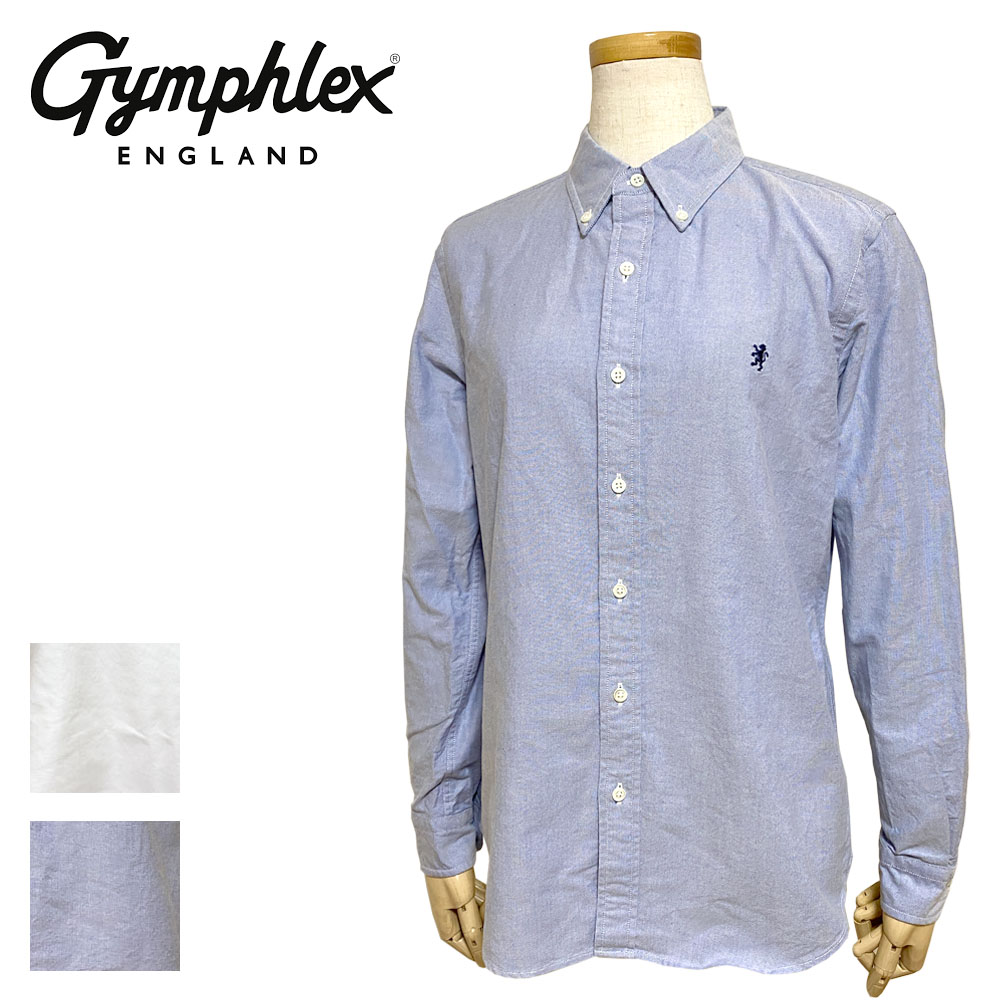 Gymphlex ボタンダウン オックスフォードシャツ Lady's 【J-0872 YOX】