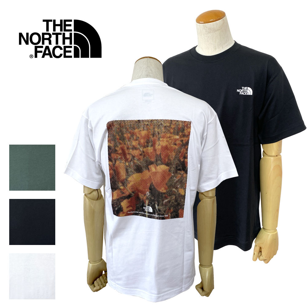 THE NORTH FACE ザ・ノース・フェイス S/S FD Pixel Plant Cotton Tee ショートスリーブフラッシュドライピクセルプラントコットンティー ユニセックス NT32549