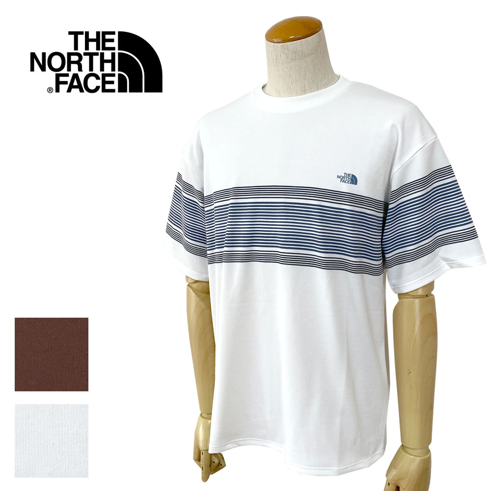 THE NORTH FACE ザ・ノース・フェイス S/S Free Run Panel Border Crew ショートスリーブフリーランパネルボーダークルー メンズ NT12691