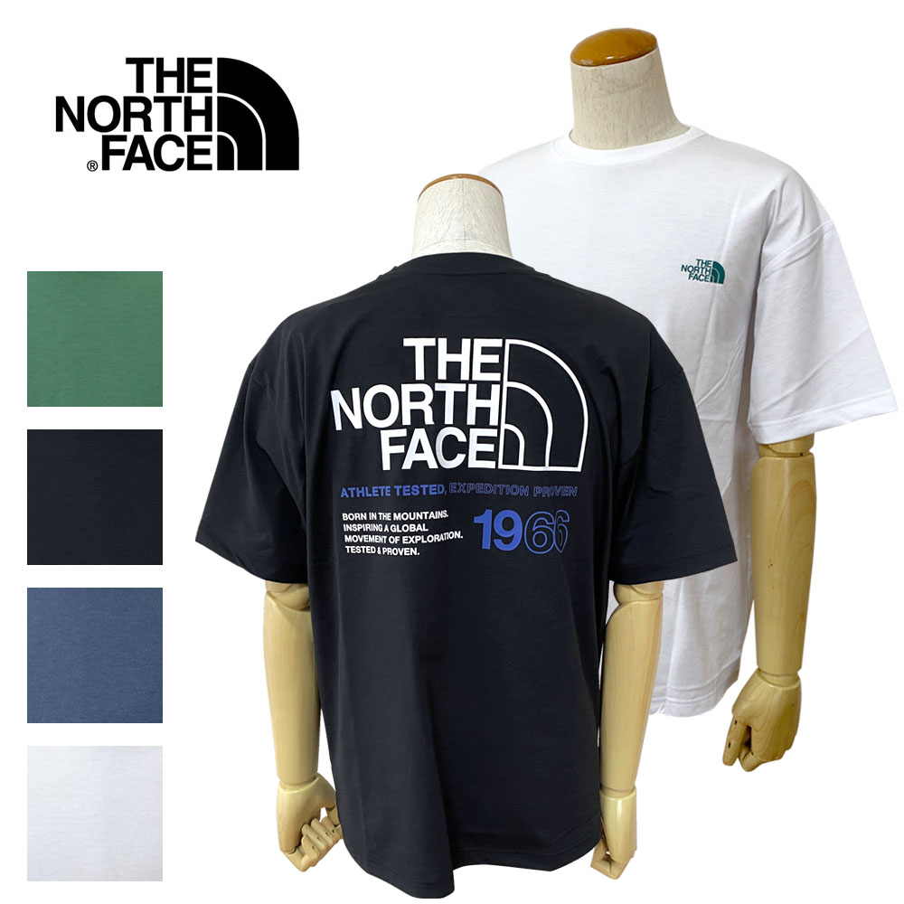 THE NORTH FACE ザ・ノース・フェイス S/S ES 66 Logo Wide Tee ショートスリーブ ES 66ロゴワイドティー メンズ NT32597