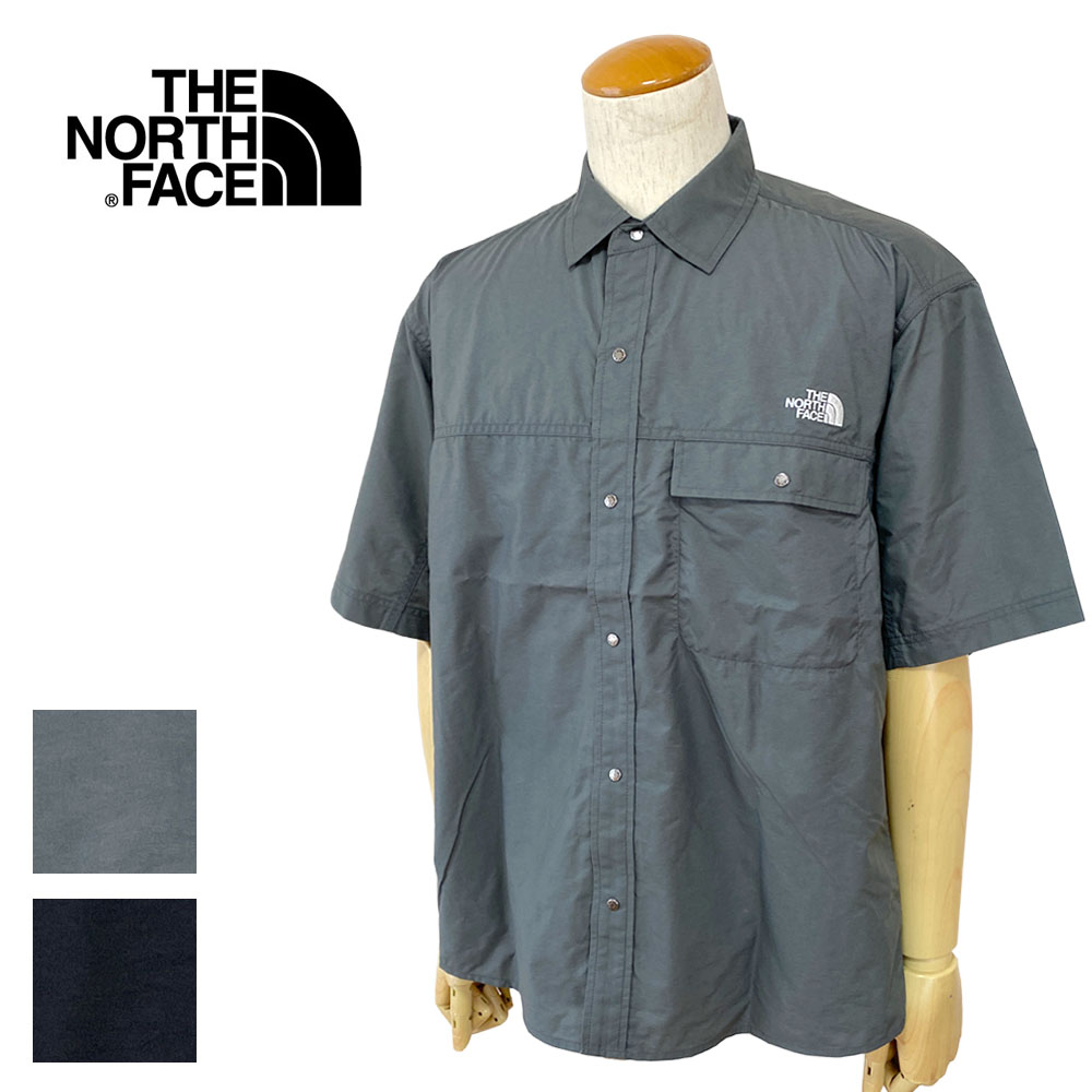 THE NORTH FACE ザ・ノース・フェイス S/S Nuptse Shirt ショートスリーブヌプシシャツ メンズ NR22650