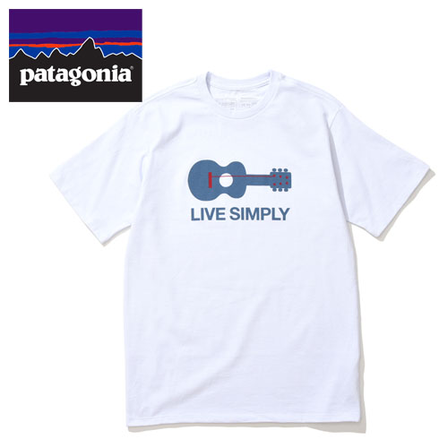 patagonia Ms Live Simply Guitar Responsibili-Tee【38503】