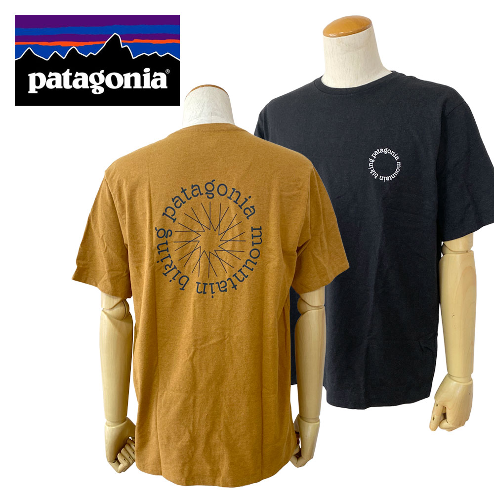 patagonia パタゴニア Ms Spoke Stencil Responsibili Tee メンズ・スポーク・ステンシル・レスポンシビリティー 37605