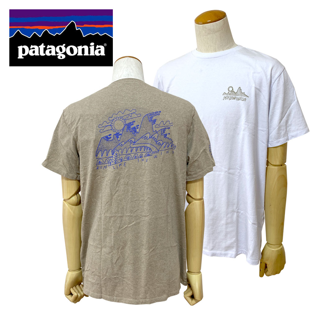 patagonia パタゴニア Wind Runner Responsibili Tee ウインド