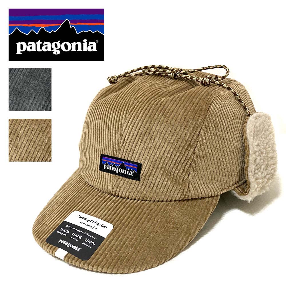 patagonia Corduroy Ear Flap Cap 【33540】 Masterpiece / patagonia