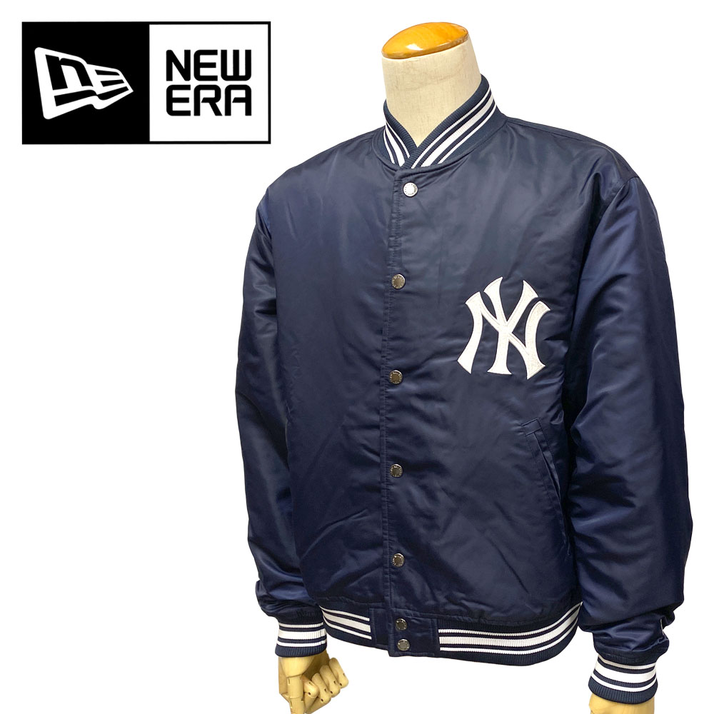 NEW ERA ナイロン バーシティージャケット MLB Apparel ニューヨーク・ヤンキース Men's 【13755401】