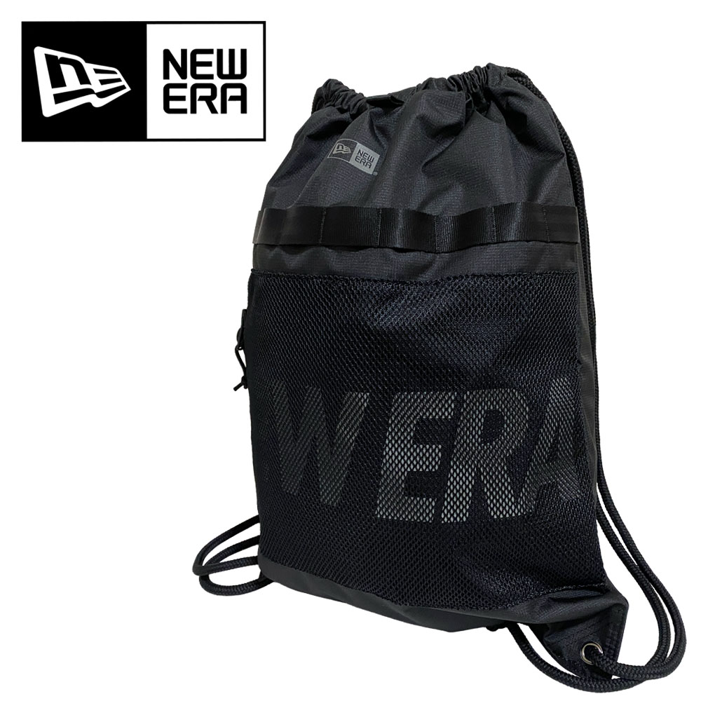 NEW ERA ニューエラ デイサック 150D NEW ERAロゴ ブラック リフレクトシルバー 14750913