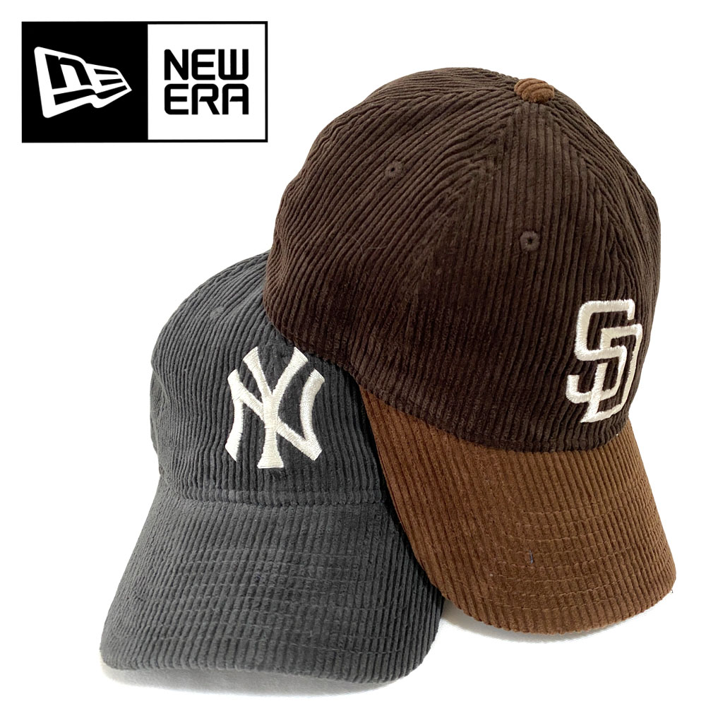 NEW ERA ニューエラ 9TWENTY Corduroy コーデュロイ サンディエゴ・パドレス ニューヨーク・ヤンキース 14668027 14668029
