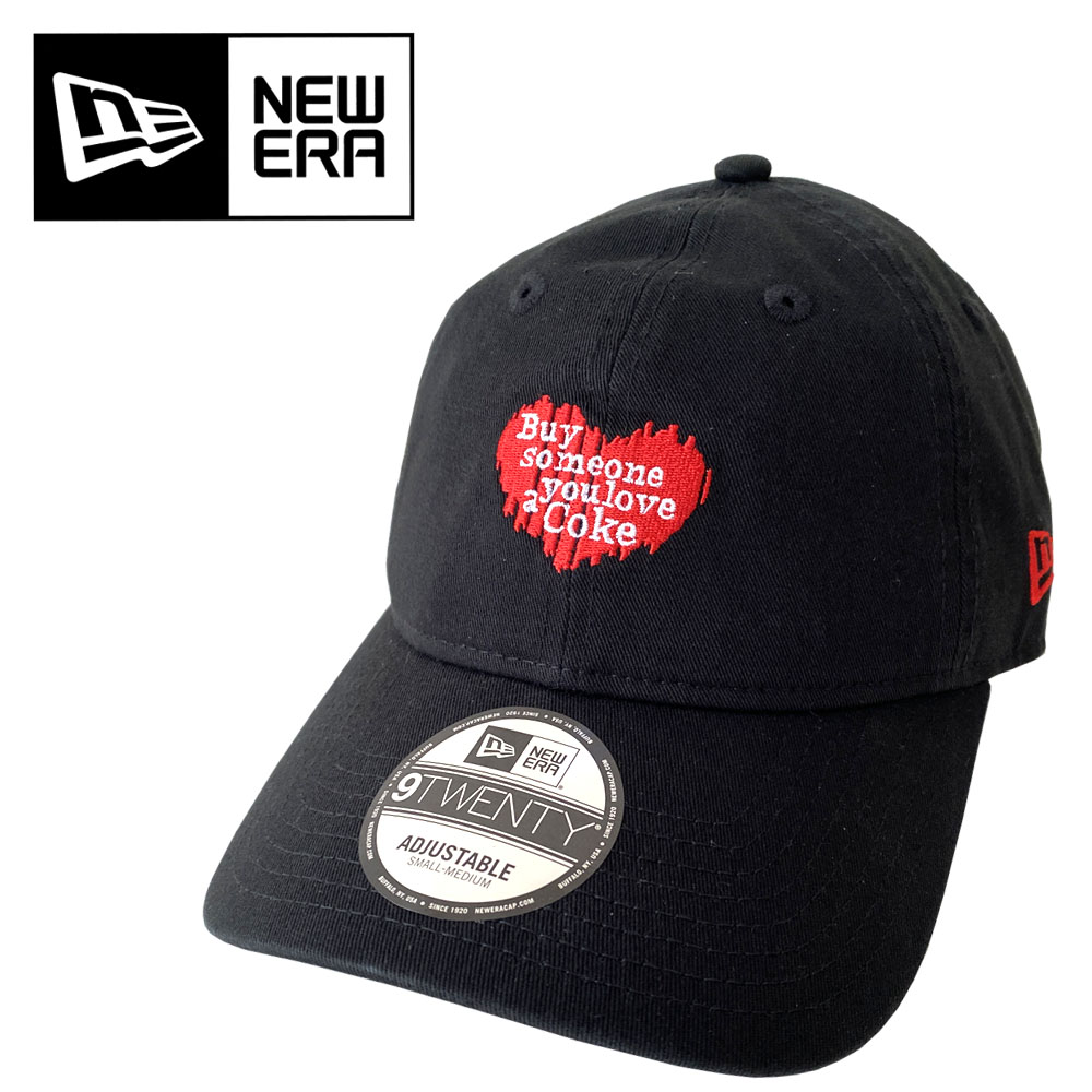 NEW ERA ニューエラ 9TWENTY Coca-Cola designed by Kosuke Kawamura コカ・コーラ ブラック 15156508