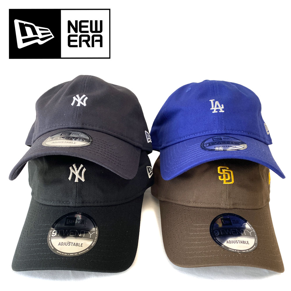 NEW ERA ニューエラ 9TWENTY MLB Mini Logo サンディエゴ・パドレス ニューヨーク・ヤンキース ロサンゼルス・ドジャース 14307610 14307611 14307613 14307615