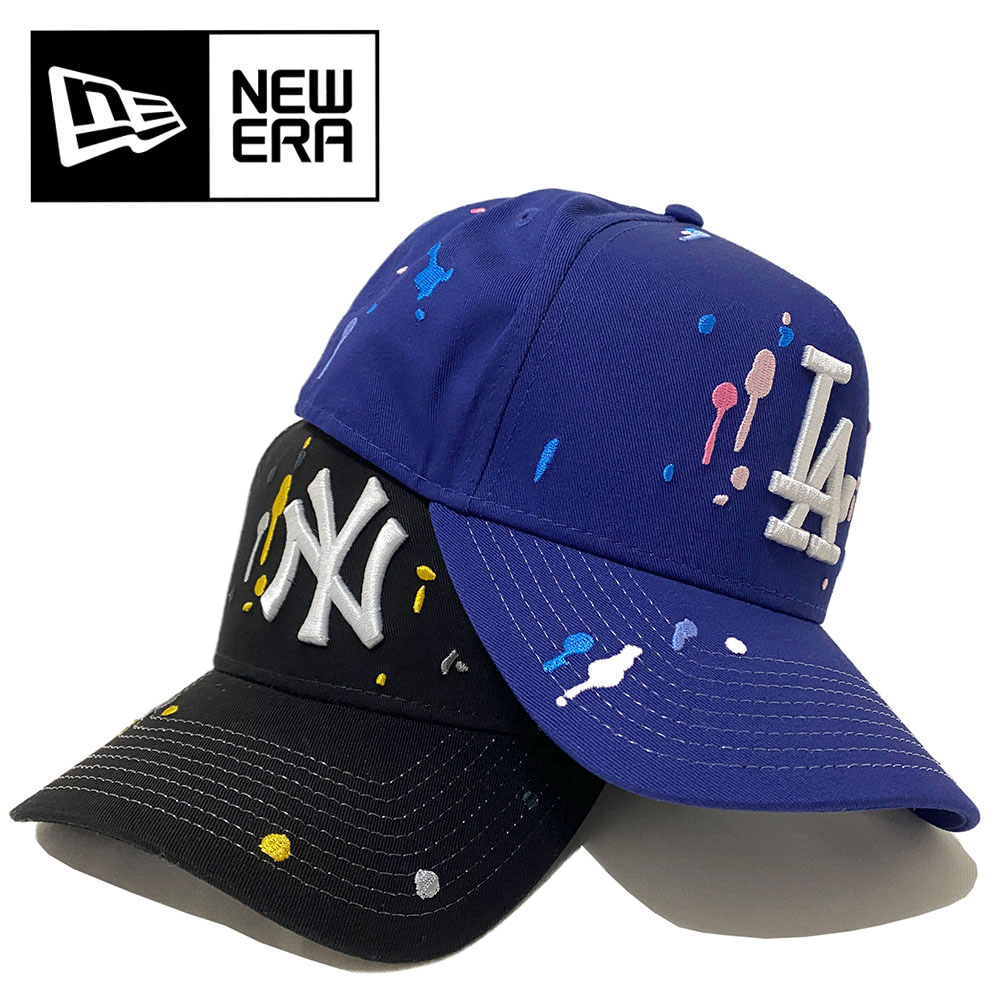 NEW ERA 9FORTY A-Frame スプラッシュエンブロイダリー (ニューヨーク・ヤンキース/ロサンゼルス・ドジャース) 【13054533/13054539】