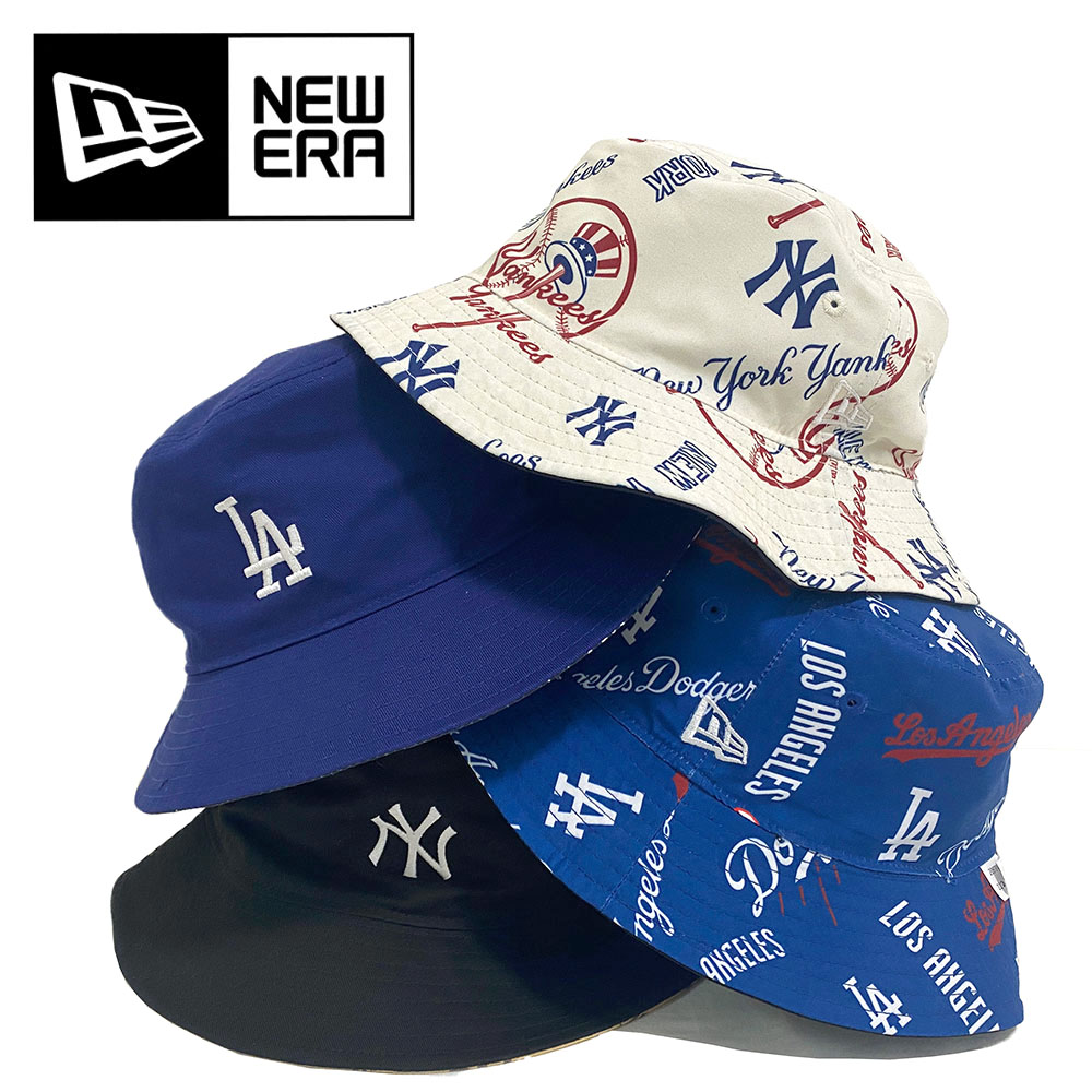 NEW ERA バケット01 MLB Reversible Hat/リバーシブルハット (ニューヨーク・ヤンキース/ロサンゼルス・ドジャース) 【13327990/13327991/13327994/13327995】