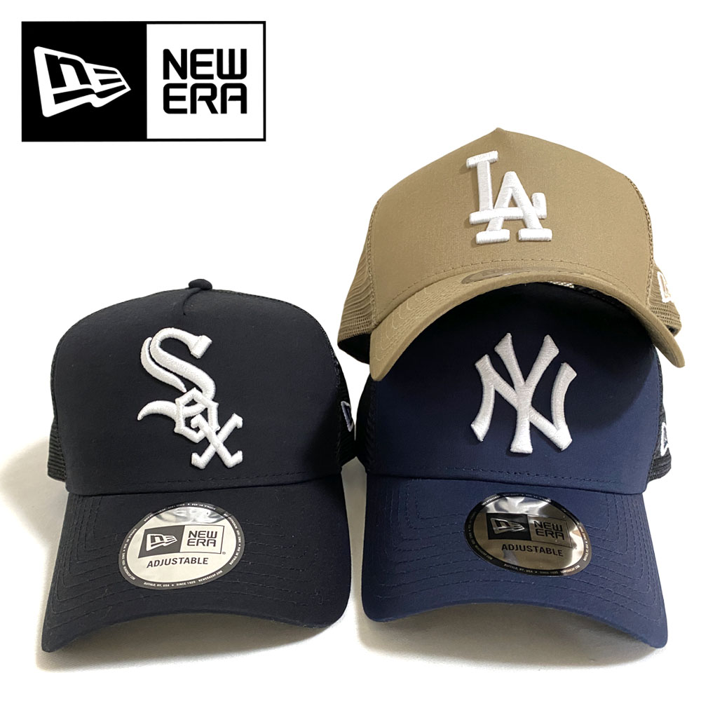 NEW ERA 9FORTY A-Frame トラッカー Typewriter タイプライター (ロサンゼルス・ドジャース/シカゴ・ホワイトソックス/ニューヨーク・ヤンキース) 【13515918/13515944/13534663】