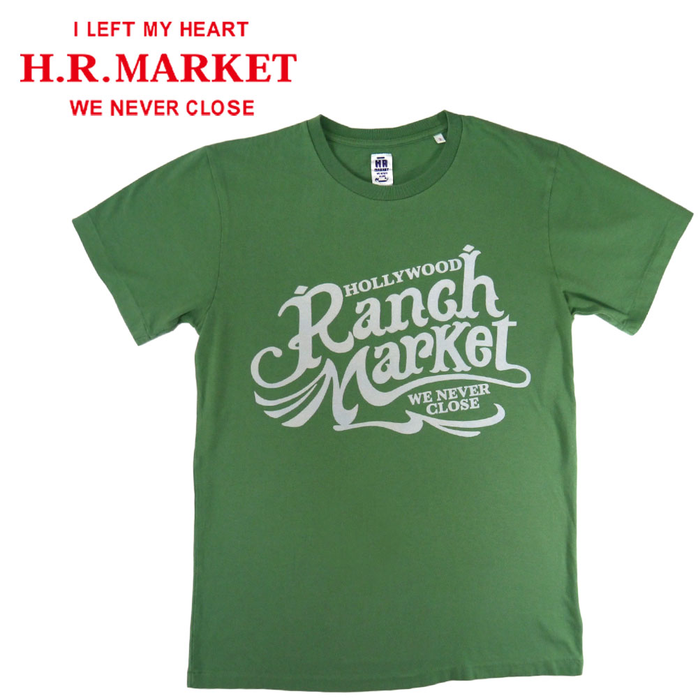 HOLLYWOOD RANCH MARKET HT300 オールドスクエアロゴショートスリーブTEE【700086448】