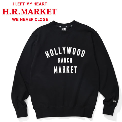 HOLLYWOOD RANCH MARKET NEW ERA HRM ウィンドウサイン スウェットクルーネック【700085354】