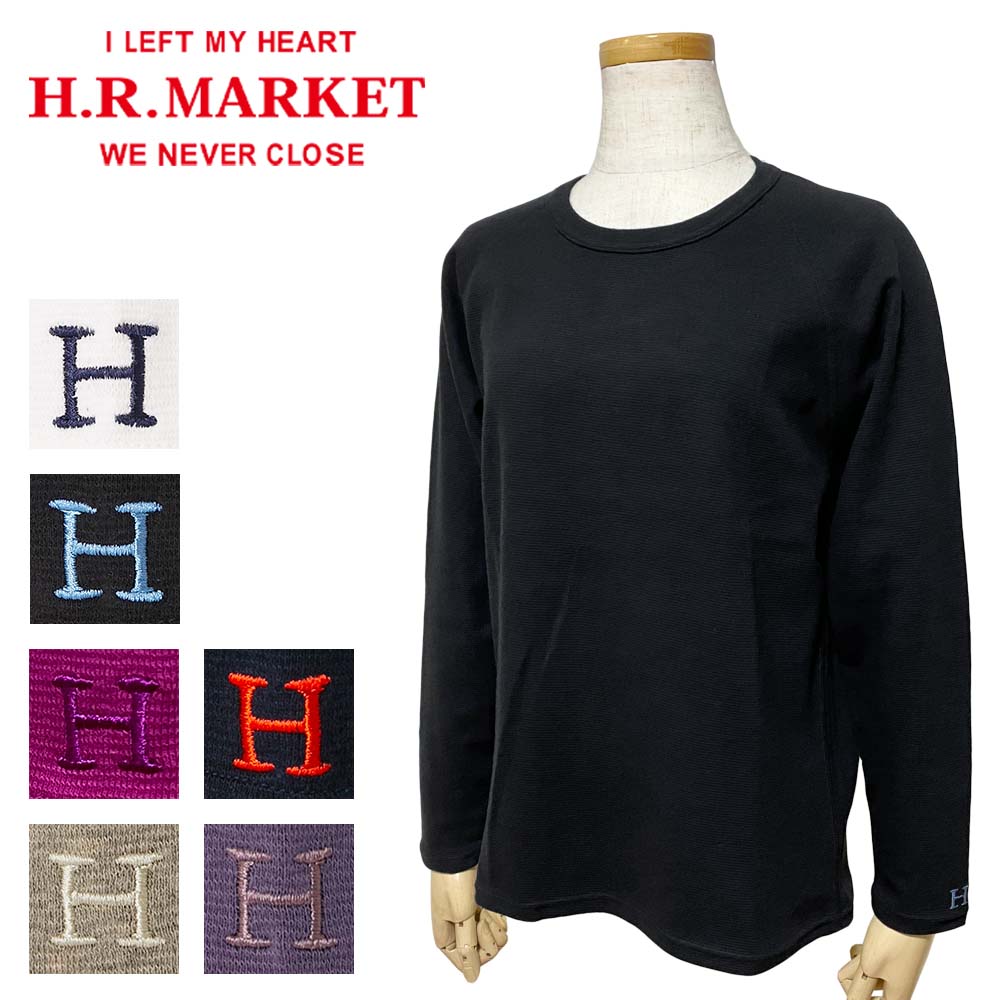 HOLLYWOOD RANCH MARKET ストレッチフライス リラックスフィット LS Tシャツ ウイメンズ【1004672】