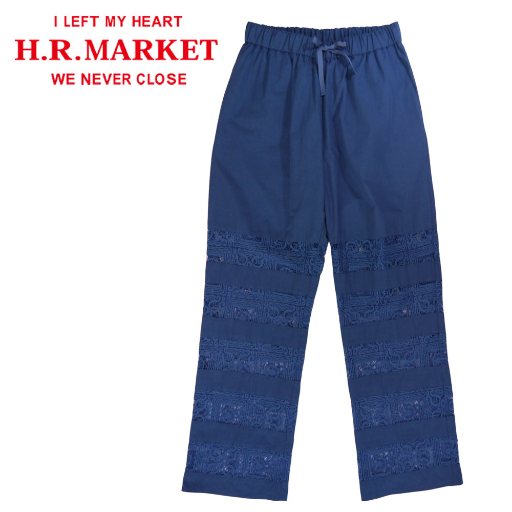 HOLLYWOOD RANCH MARKET タイルレース リラックスパンツ Lady's【700085280】