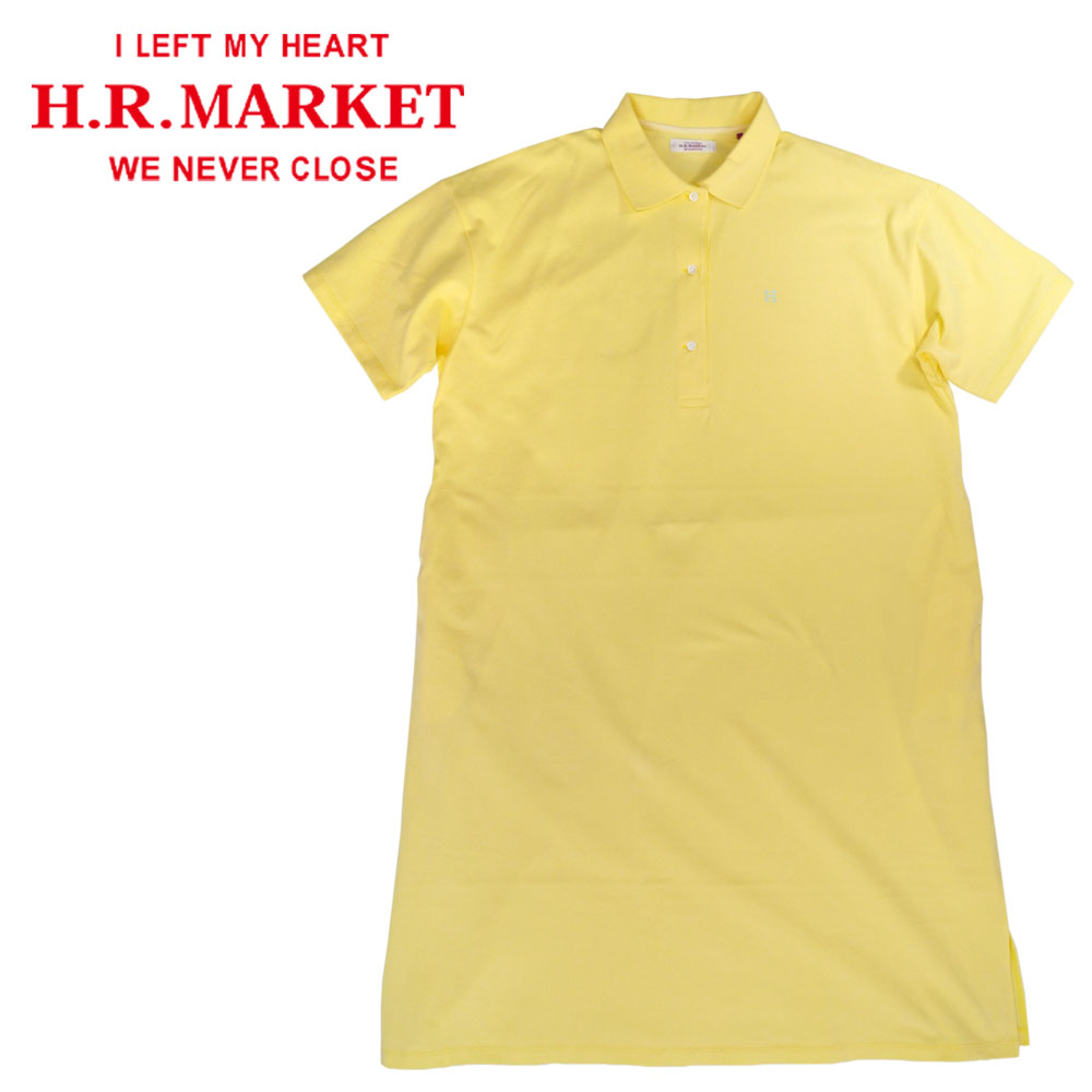 HOLLYWOOD RANCH MARKET H エンブロイダリーGIZAカノコPOLOワンピース【700086305】