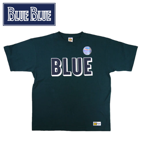 BLUE BLUE RUSSELL BLUEBLUE 3D LOGO T-Shirts Men's【700085363】