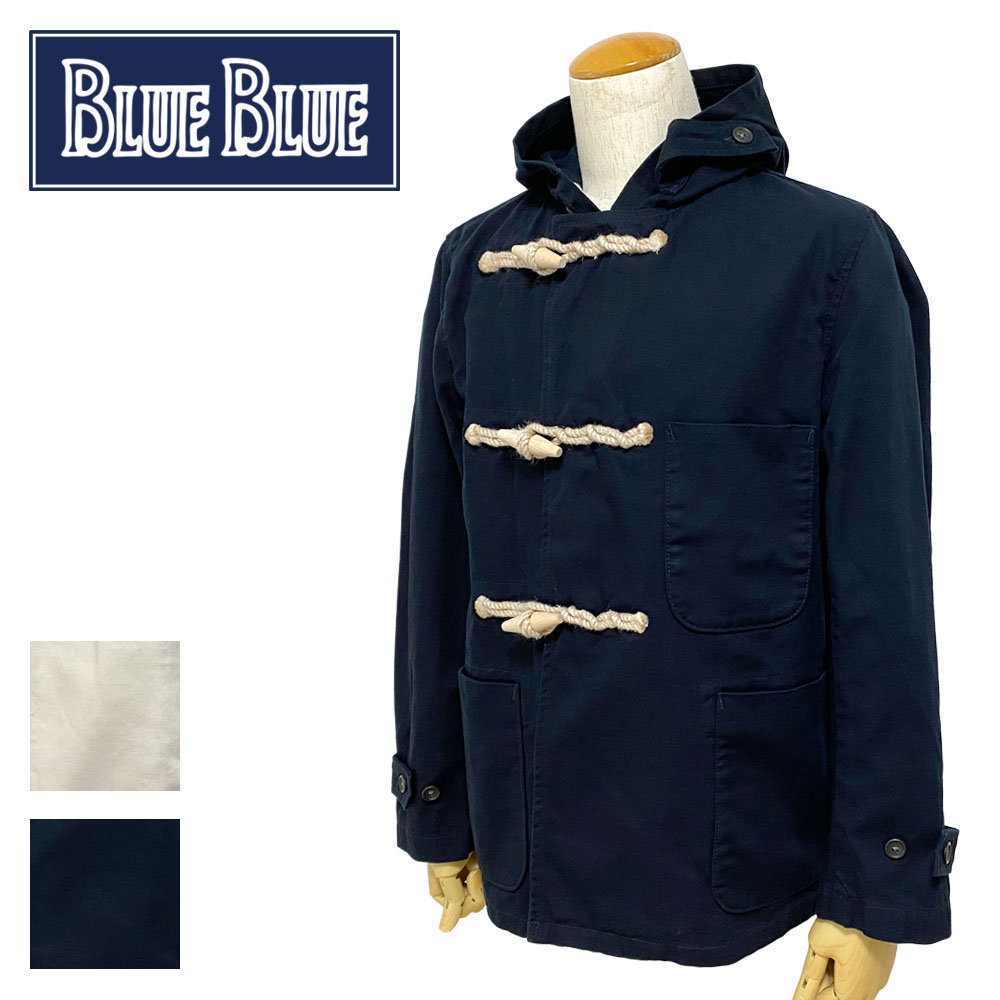 【30%OFF!!】BLUE BLUE ミリタリークロス トグルジャケット【700087103】