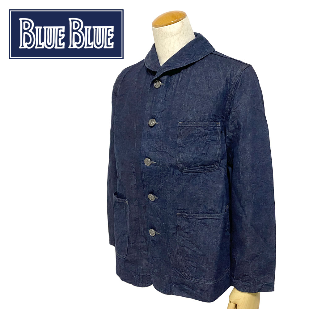 BLUE BLUE ライトデニム ショールカラージャケット 【1000834】