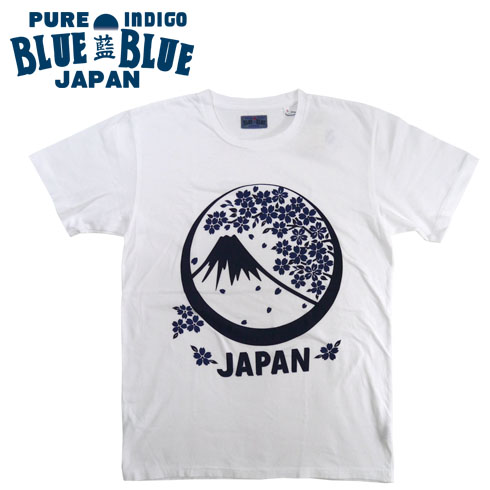 BLUE BLUE JAPAN フジトサクラ Tシャツ Men's【700085143】