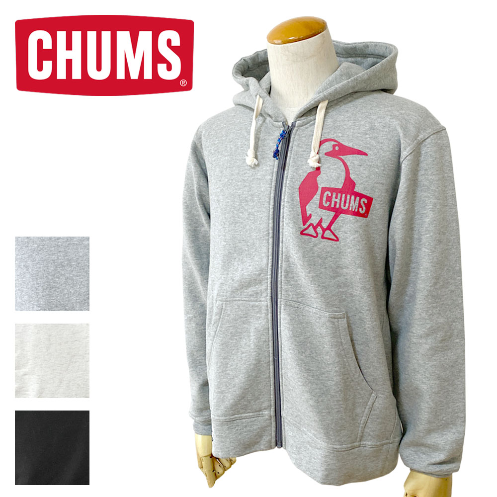 CHUMS チャムス Booby Logo Zip Parka ブービーロゴジップパーカー メンズ CH00-1420