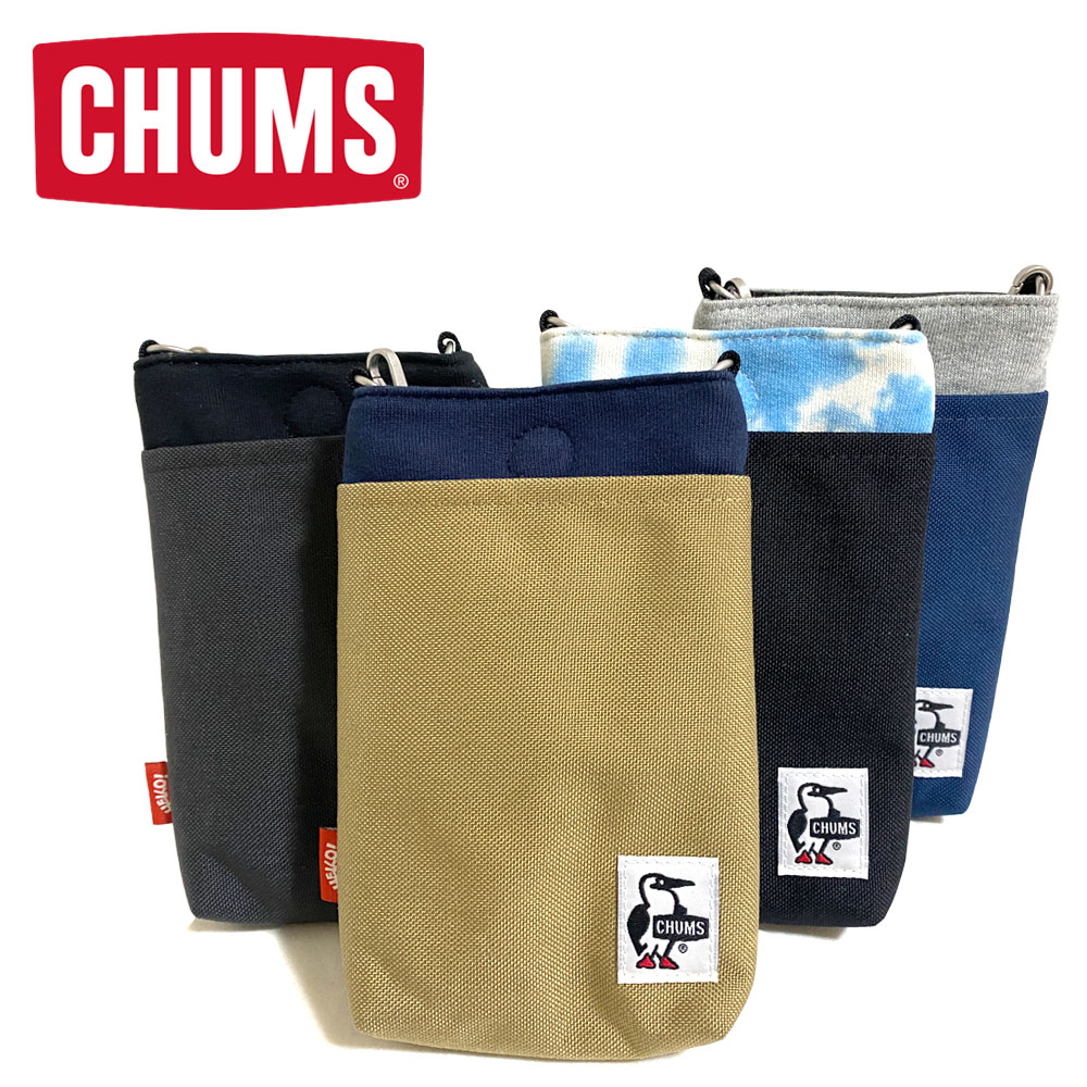 CHUMS Rope Shoulder Pouch Sweat Nylon/ロープショルダーポーチスウェットナイロン 【CH60-3617】
