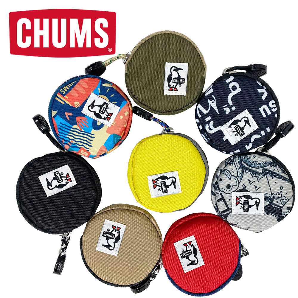 CHUMS Recycle Round Coin Case/リサイクルラウンドコインケース 【CH60-3145】