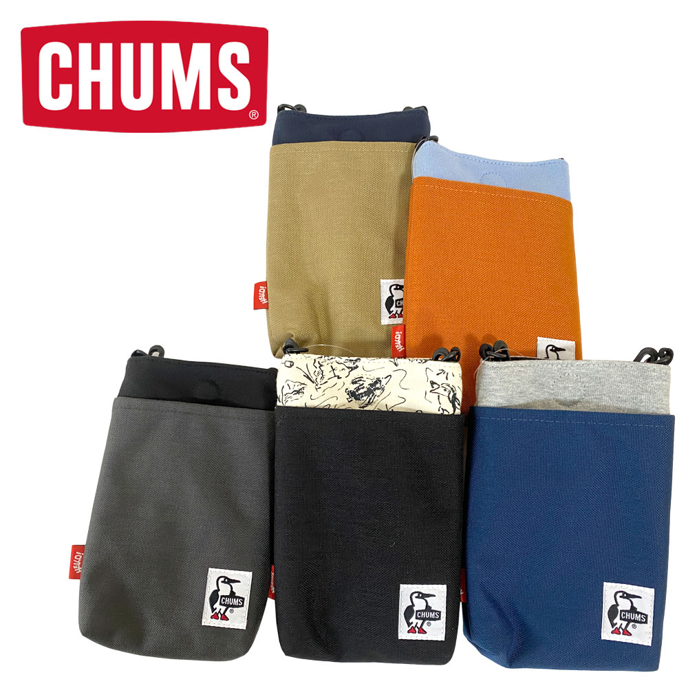 CHUMS チャムス Rope Shoulder Pouch Sweat Nylon ロープショルダーポーチスウェットナイロン CH60-3815