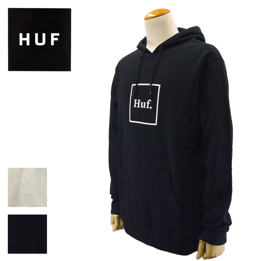 HUF ESSENTIALS BOX LOGO P/O HOODIE Men's 【PF00098】