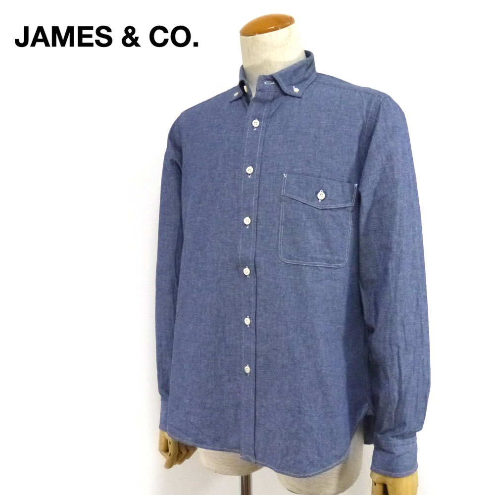 JAMES&CO. Pujol STANDARD SHIRTS/プジョル スタンダードシャツ Men's【JS801】