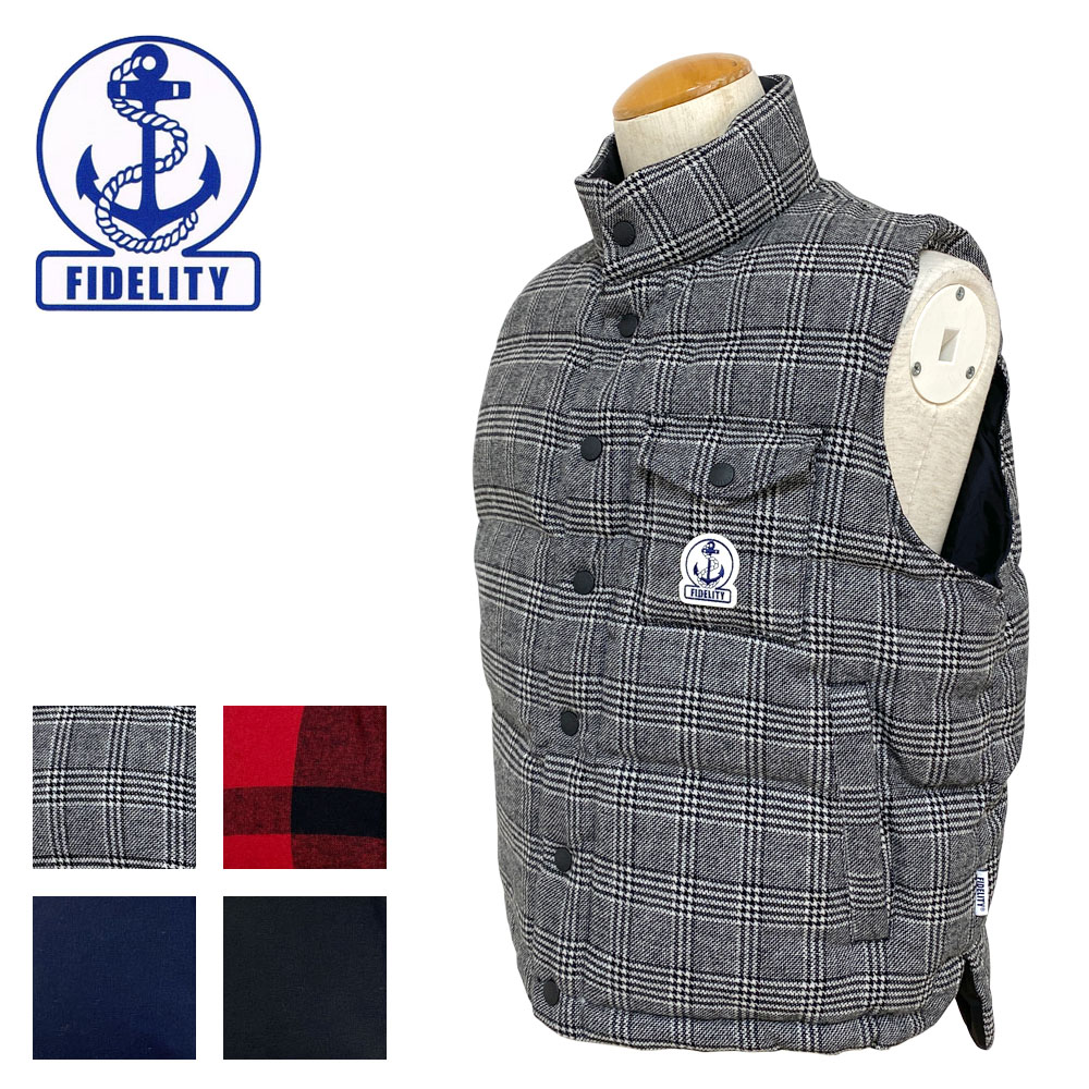 FIDELITY ETERMIN REVERSIBLE DOWN VEST Men's 【FD212WC26011】