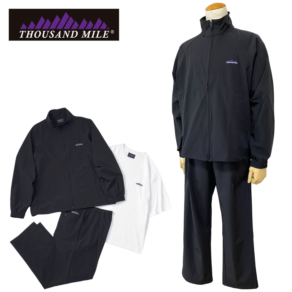 THOUSAND MILE サウザンドマイル ZIP BLOUSON＆T-SHIRT＆PANTS SET UP ジップブルゾン＆パンツセットアップ メンズ TM252NP00011