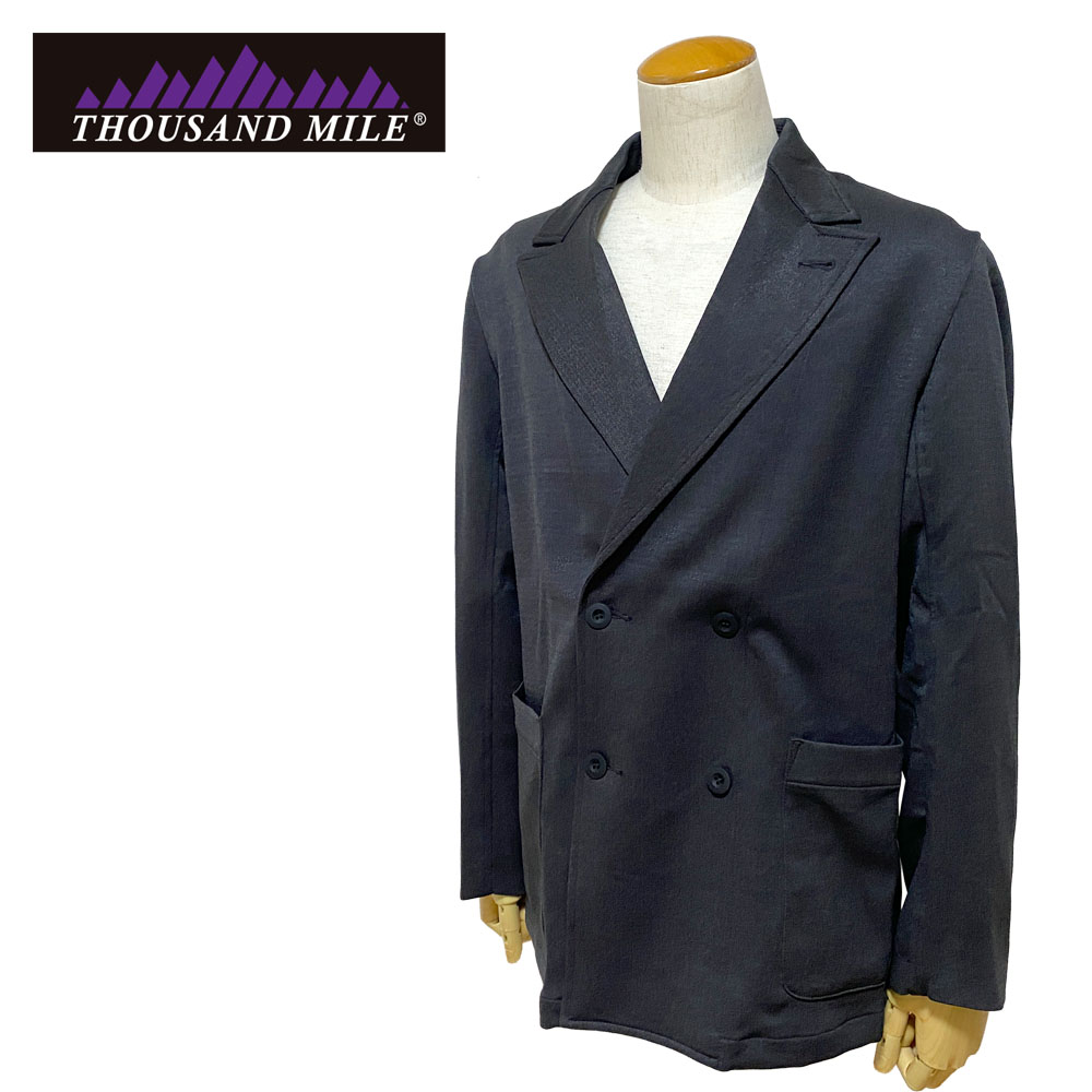 THOUSAND MILE サウザンドマイル TAILORED JACKET WOOL LIKE テイラードジャケット ウールライク メンズ TM252WL00071
