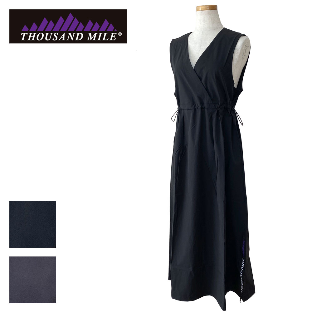 THOUSAND MILE サウザンドマイル SLEEVELESS DRESS スリーブレスドレス レディース TM241NP00152