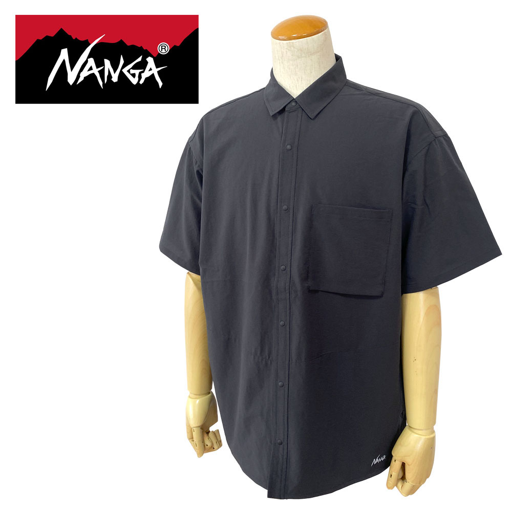 NANGA ナンガ DOT AIR COMFY S/S SHIRT ドットエア コンフィー