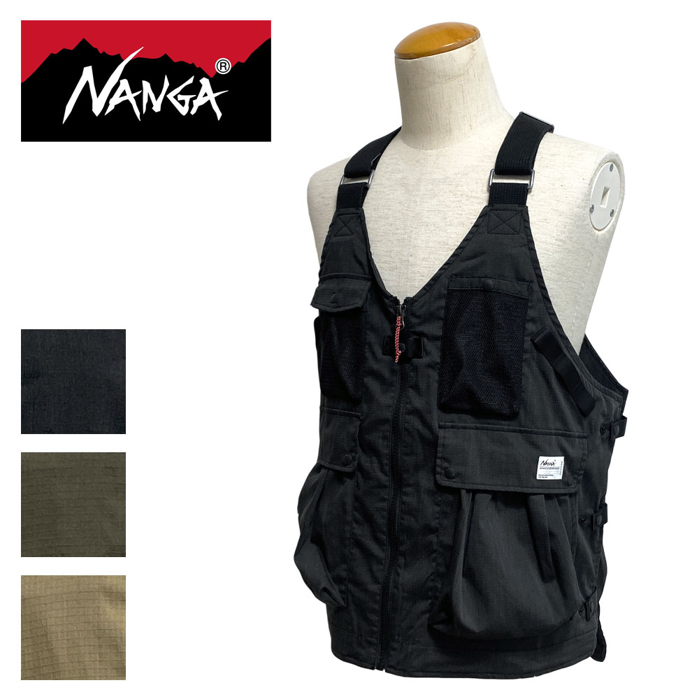 NANGA TAKIBI RIPSTOP FIELD VEST/タキビリップストップ フィールドベスト Men's 【N11D】