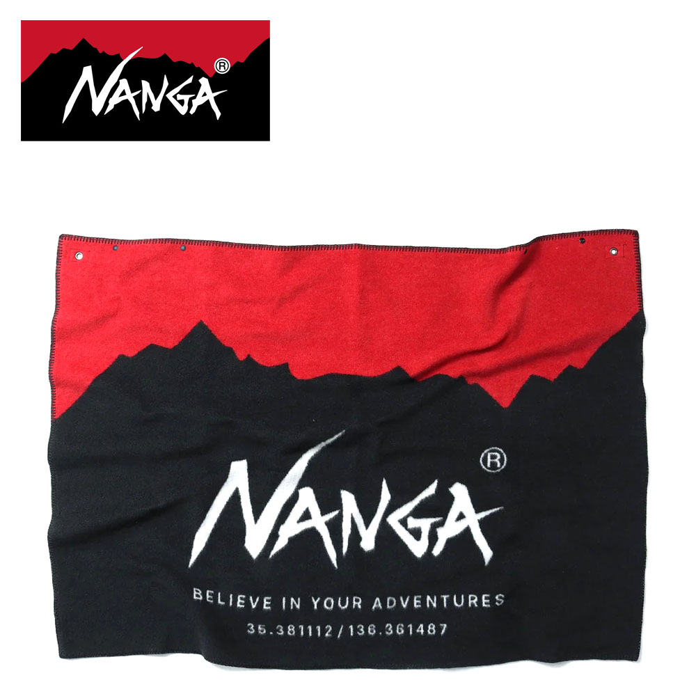 NANGA FLAME RESISTANT LOGO BLANKET / フレームレジスタントロゴブランケット 【N1F】
