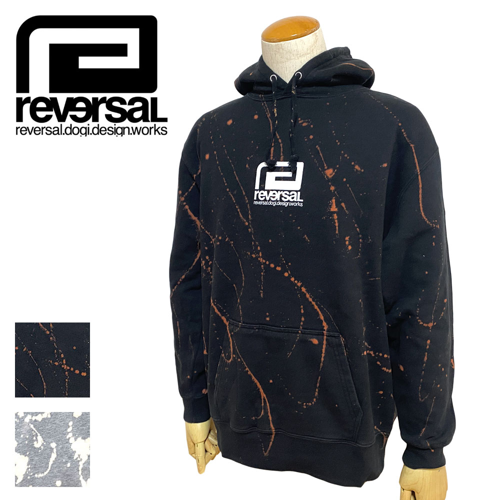 reversal BLEACH BIG MARK HOODIE Men's 【rv22aw208】 Masterpiece