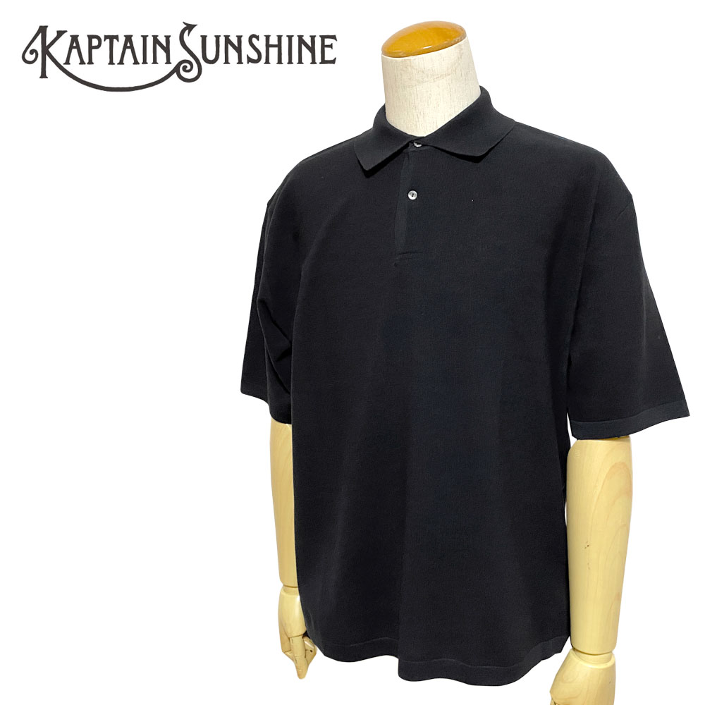 KAPTAIN SUNSHINE Knit Polo Shirt Men's 【KS23SKN03】
