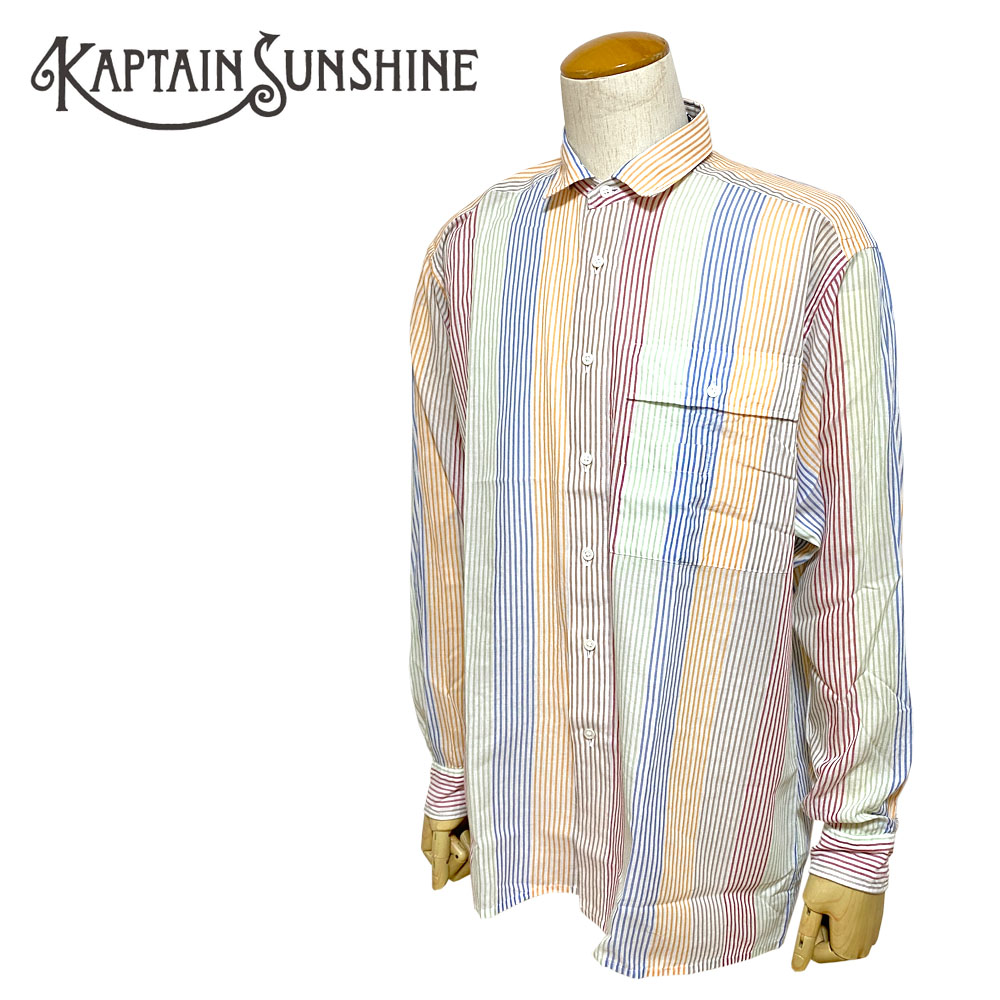 KAPTAIN SUNSHINE Safari Shirt Men's 【KS23SSH07