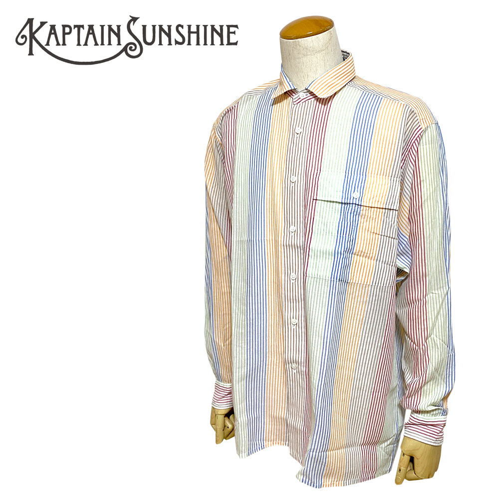 KAPTAIN SUNSHINE Safari Shirt Men's 【KS23SSH07】