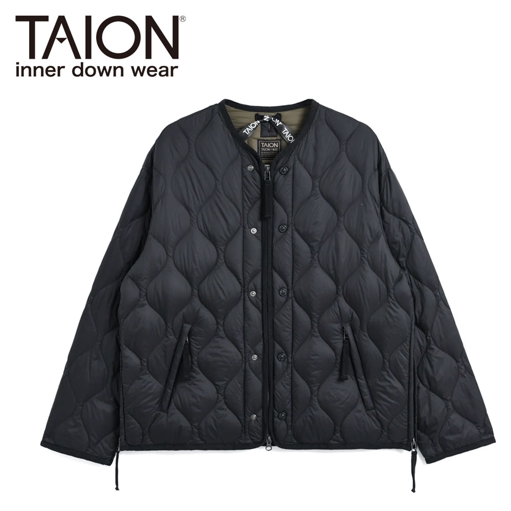 TAION タイオン ミリタリー M65 ライナーWジップ ショートダウンジャケット ソフトシェル レディース WM65LSZBML-1SH