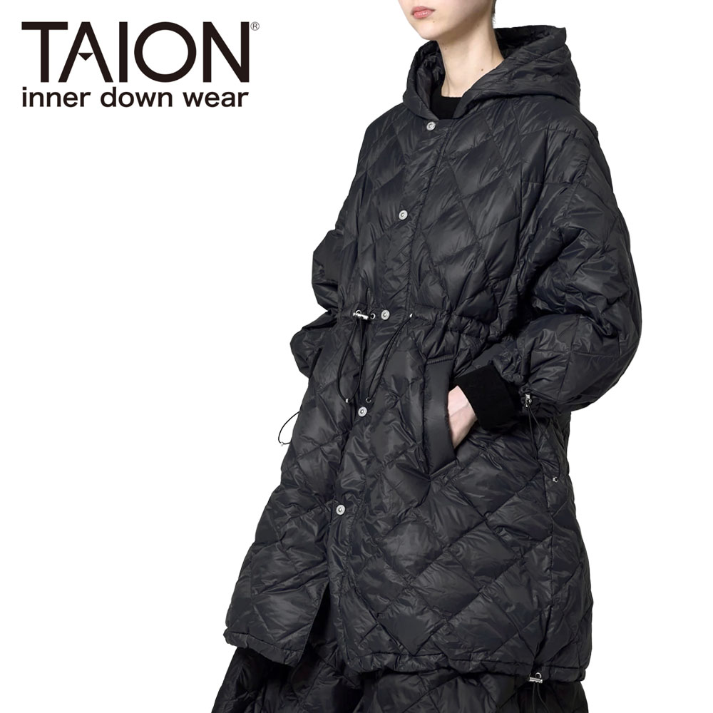 TAION タイオン シティ 袖付き ダウンケープ メンズ レディース ユニセックス 106CPCI